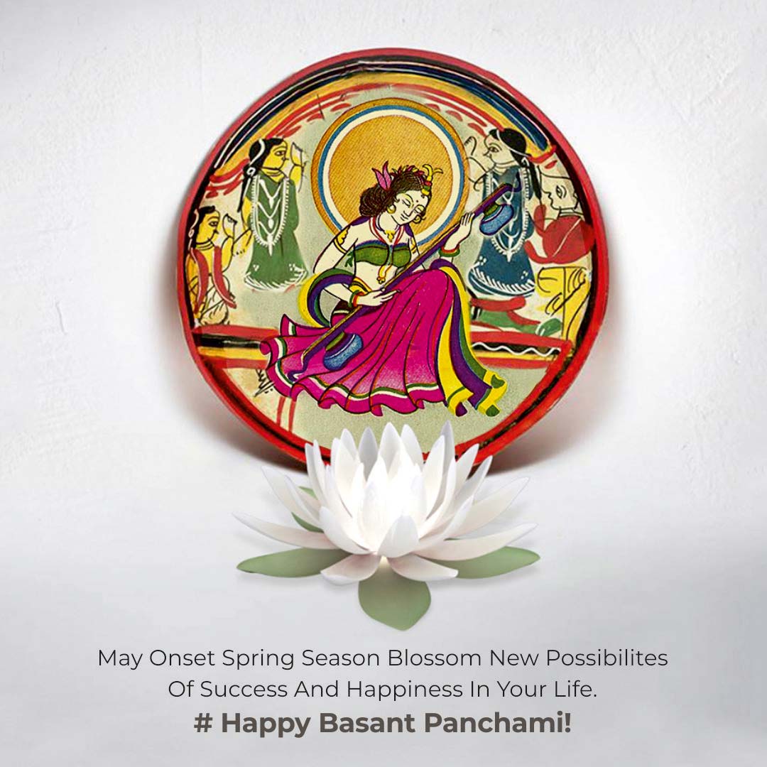 AS HARSH WINTER ENDS AND MUSTARD FLOWER BLOOM, MAY YOUR LIFE SEE NO TOUGH TIME OR ANY GLOOM! HAPPY BASANT PANCHMI.