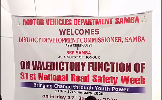 31st road safety week concludes today
