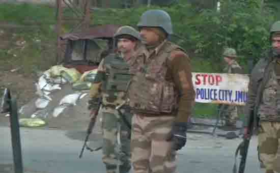 Heavy exchange of fire is going on as Militants attack at Ban Toll Plaza Heavy exchange of fire is going on as Militants attack at Ban Toll Plaza, On Jammu- Srinagar National Highway around 25 KM from Jammu, they were 5 in numbers, travelling in a truck. one militant killed so far and one J&K Police Jawan injured. Jammu-Srinagar National Highway closed. Operation going on Driver of the Truck in which Militant were traveling, Mohd Maqbool Arrested/taken into custody by the Security Forces - One militant arrested alive. The incident took place at around 5.30 a.m., when a police team was randomly checking vehicles near Ban toll post on the Jammu-Srinagar national highway and intercepted a truck. The militants who were inside the truck fired at the police, injuring one policeman. The police retaliated and shot dead one militant. The other militants said to be in a group of 5-6 ran towards the forest area and search operation was launched to track down the militants. DC Udhampur ordered all schools in Udhampur town/ Tikri/Mand/ National Highway-Zones/ Chenani area and also classrooms of degree college Boys/Girls Udhampur shall remain closed for today. Jammu Nagrota Encounter Update .. 03 Militants Killed during Encounter near forest area on Srinagar-Jammu National Highway, bodies recovered. Search operation is still going on.