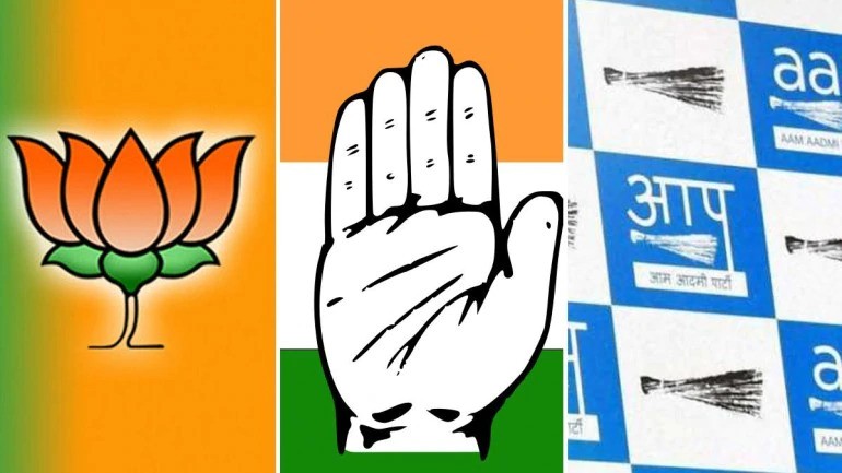 SWOT Analysis of AAP, BJP, and Congress for Delhi Assembly Elections