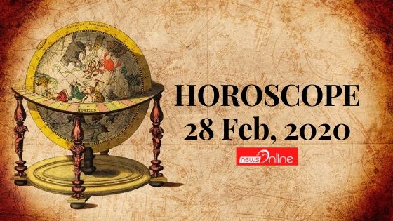 HOROSCOPE 28 Feb, 2020