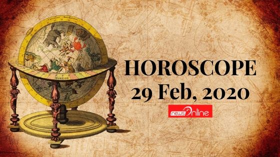 HOROSCOPE 29 Feb, 2020
