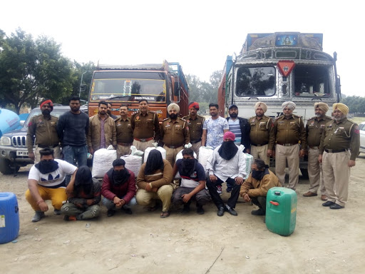 A truck carrying drugs to Amritsar was recovered from Ludhiana