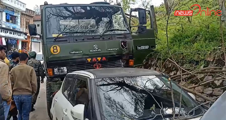 Army vehicle brake failed