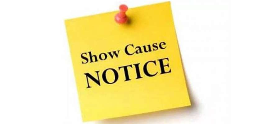 Show cause notice