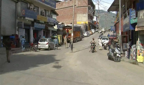 Traders of Doda not happy with timing of opening of shops