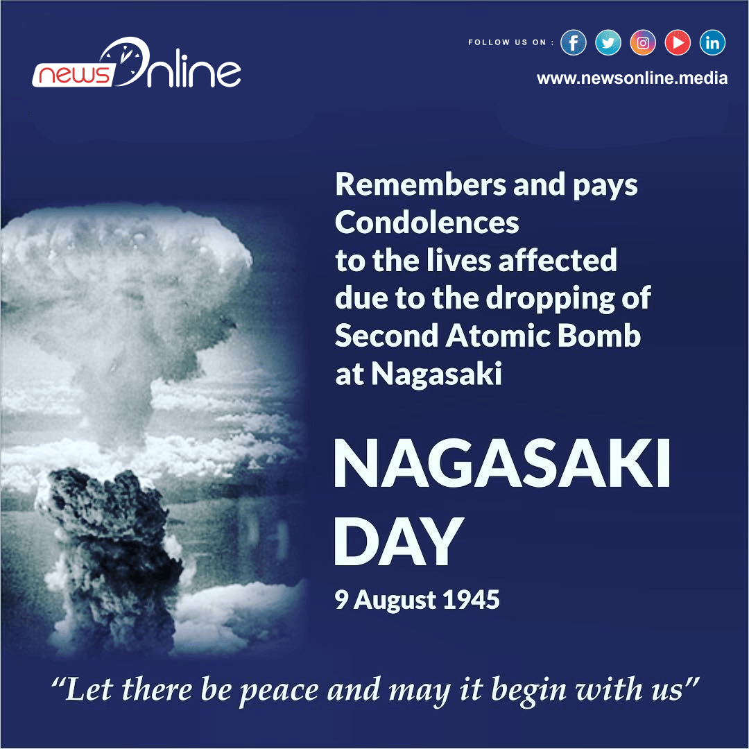 Nagasaki Day Images Quotes Wishes Poster Slogan Status