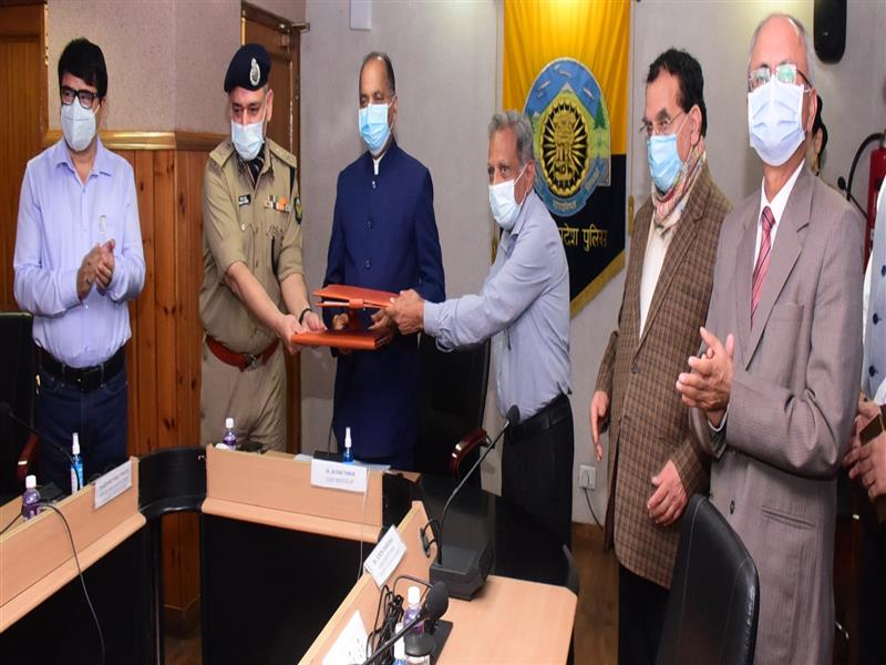 MoU signed between HP Police and IIT Mandi