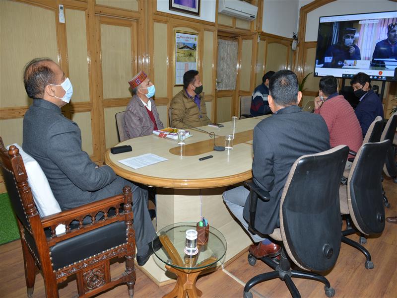 CM launches various e-Services for Lahaul-Spiti