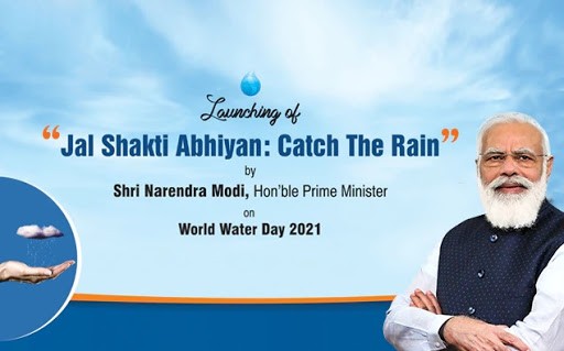 PM to launch ‘Jal Shakti Abhiyan:Catch the Rain’ campaign on 22nd March