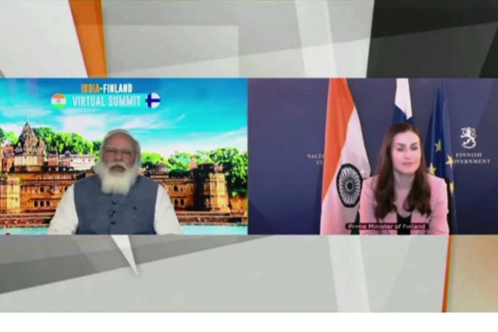India-Finland Virtual Summit