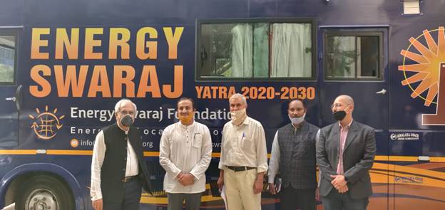 Vice Chairman, NITI Aayog Lauds Energy Swaraj Foundation’s Prof. Chetan Solanki’s 11-Year-Long Journey to Create Awareness on Solar Power