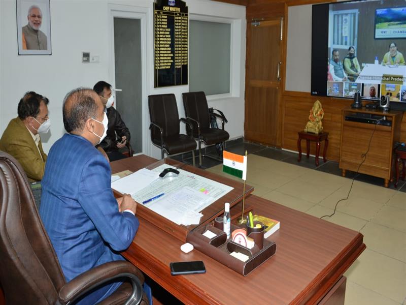 Chief Minister Jai Ram Thakur urged the elected representatives of Urban Local Bodies (ULBs) to remain in constant contact with the family members of the Covid-19 patients