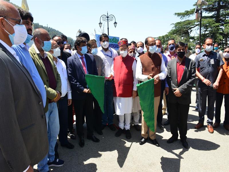 CM flags off sewer jetting and litter picking machines