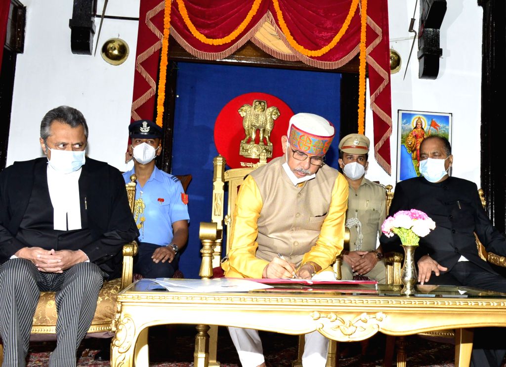 Rajendra Vishwanath Arlekar sworn in as Governor of Himachal Pradesh