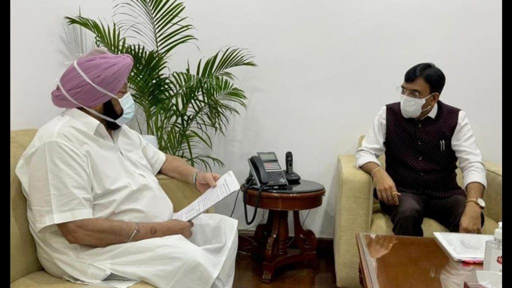 Union Health Minister Orders Immediate 25% Increase In Punjab Vaccine Supplies In Response To Capt Amarinder’s Request