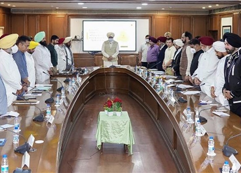 all party meet firmly resolves to oppose centre decision for extension of
