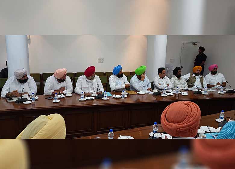 punjab cm holds one to one interaction with mlas to resolve issues of their assembly constituencies
