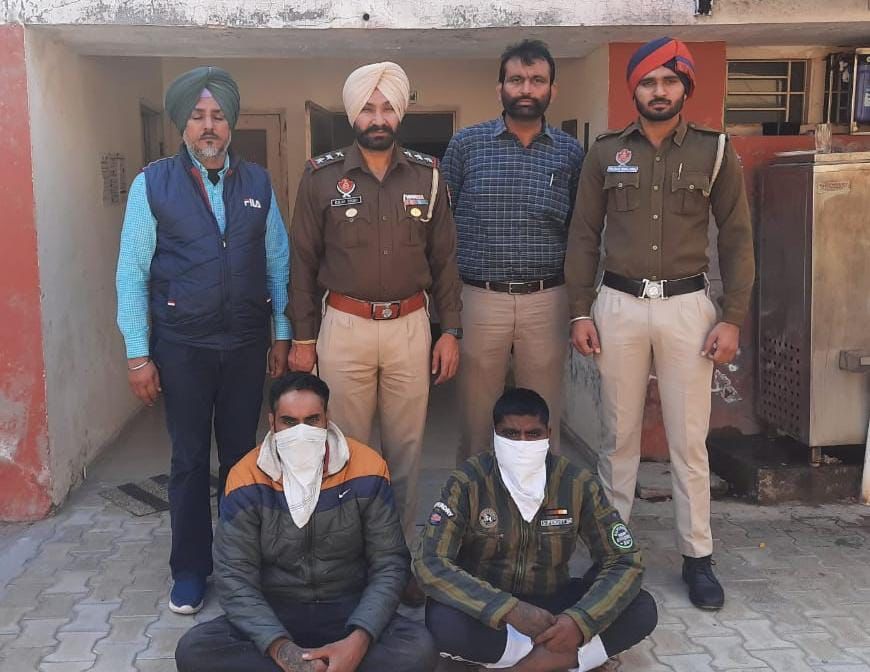 Moga Police Foils Bid Of Gangsters To Take A Criminal Away From Police Custody