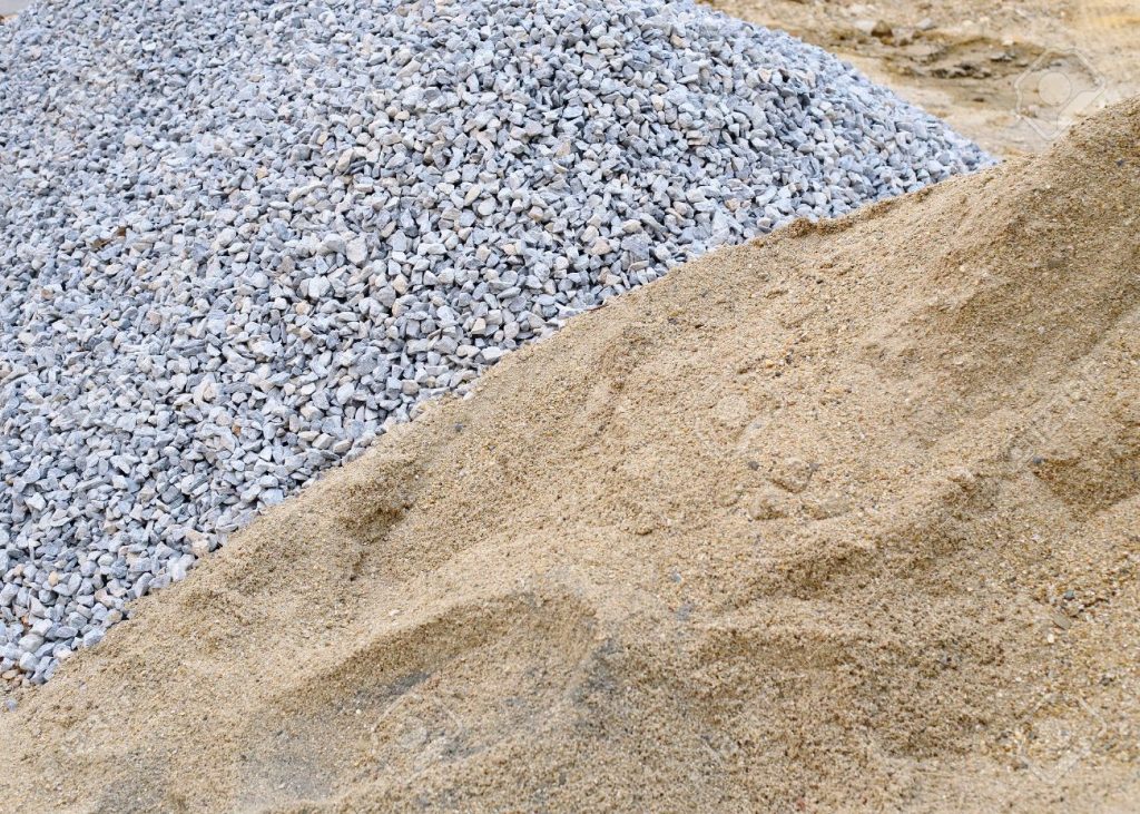 sand and gravel