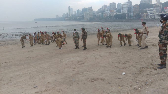 Cleaning of seashore and awareness drive in full swing under ‘Puneet Sagar’ Abhiyan by NCC cadets