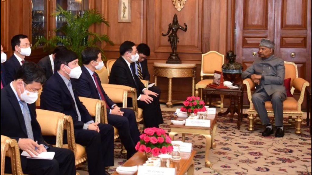 Parliamentary Delegation from Vietnam calls on the President