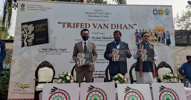 TRIFED Vandhan Chronicle launched by Shri Arjun Munda, Minister for Tribal Affairs on December 23, 2021