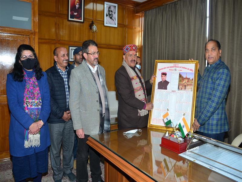 CM releases calendar of HIMFED and YSP University