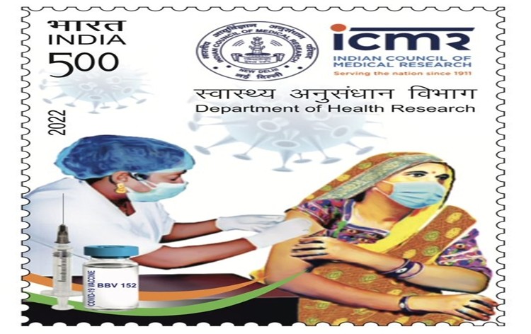 Dr Mansukh Mandaviya releases commemorative Postal Stamp on COVID-19 Vaccine