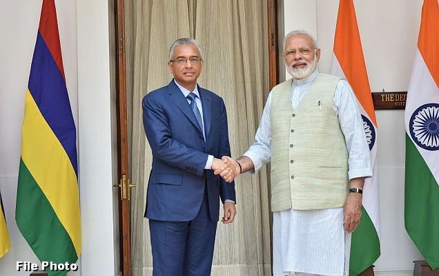 Joint inauguration and launch of projects by Prime Minister Narendra Modi and Prime Minister of Mauritius Pravind Kumar Jugnauth