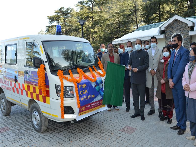 CM flags-off ambulance for Kupvi block in Chopal area