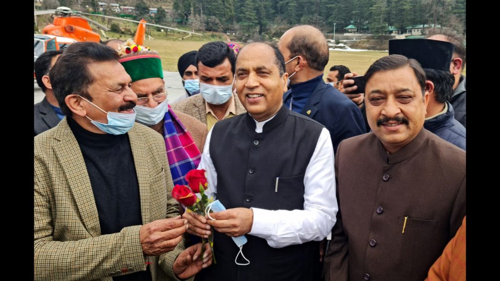 CM returns to Shimla after being discharged from AIIMS