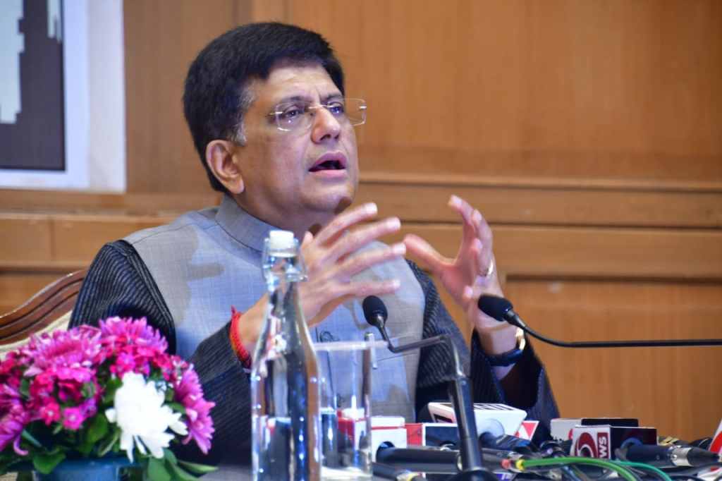 Crores of jobs can be created in labour-intensive sectors like the Textiles sector, Plastics, Footwear, Auto components, Sports Goods, Agri/Food Processing, says Shri Piyush Goyal