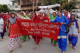 In view of the warning of possible protests by ASHA workers in Haryana on February 17, 2022