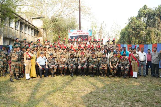 DG NCC Lt Gen Gurbirpal Singh reviews NCC training activities in the North-East