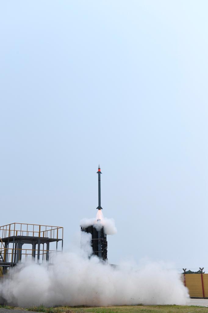 DRDO successfully flight tests Indian Army version of Medium Range Surface to Air Missile off Odisha coast