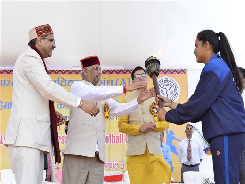 Governor inaugurates All India Level Inter-University Women Netball Competition at Dharamshala