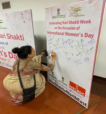 Ministry of Doner Organized ‘Nari Shakti of North East’ on the Occasion of International Women’s Day.