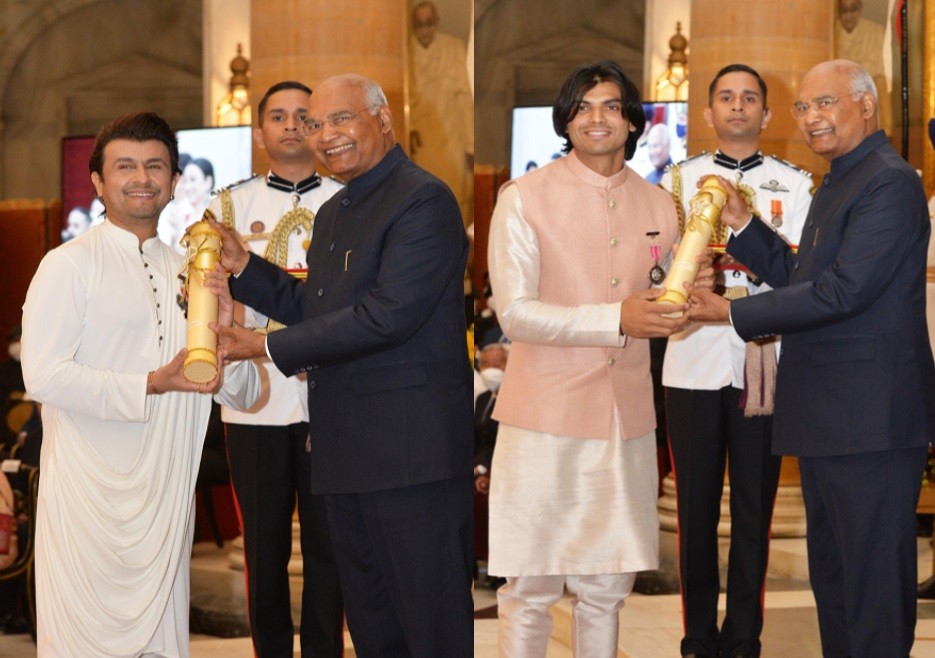 President of India Presents Padma Awards for The Year 2022 at Civil Investiture-II