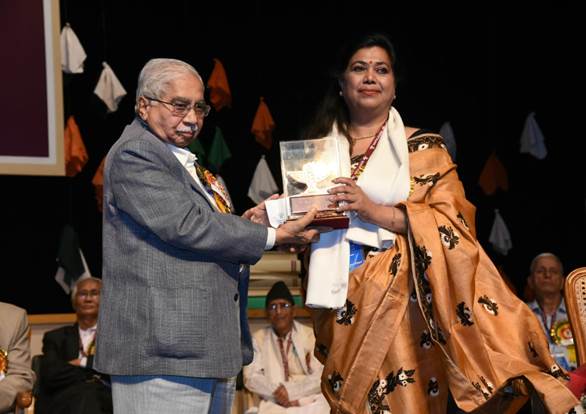The prestigious Sahitya Akademi Awards presented to 24 awardees during Sahityotsav, the Festival of Letters of Sahitya Akademi today