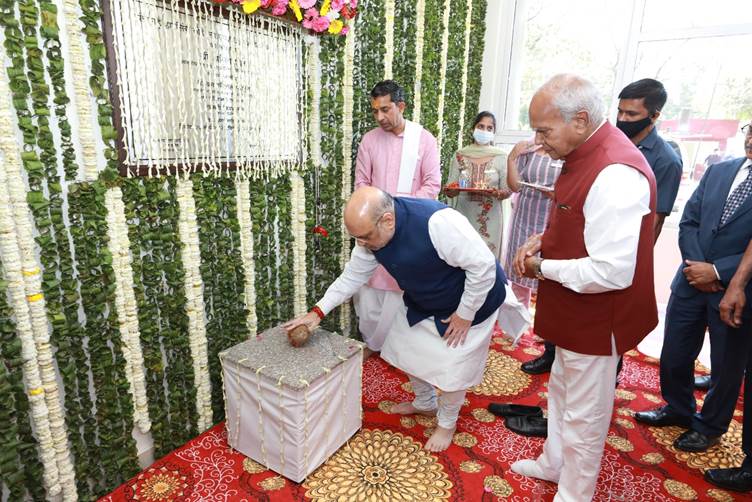Union Home and Cooperation Minister Shri Amit Shah inaugurated the new office of Housing Board and Integrated Command and Control Center (ICCC) in Chandigarh