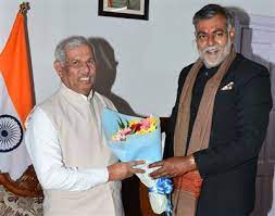 Union Jal Shakti Minister of State calls on Governor