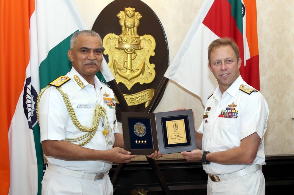 Visit Of Vice Admiral Michael Noonan, Chief Of Navy, Royal Australian Navy To India 25 – 28 Feb 22