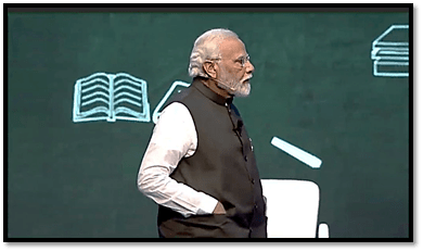 Prime Minister interacts with students in the 5th Pariksha Pe Charcha Programme