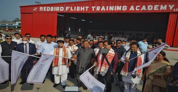 Shri Jyotiraditya M. Scindia inaugurates First Flying Training Organization for North Eastern Region