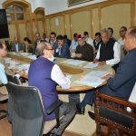 CM presides over meeting of Hydro Electric Power Projects