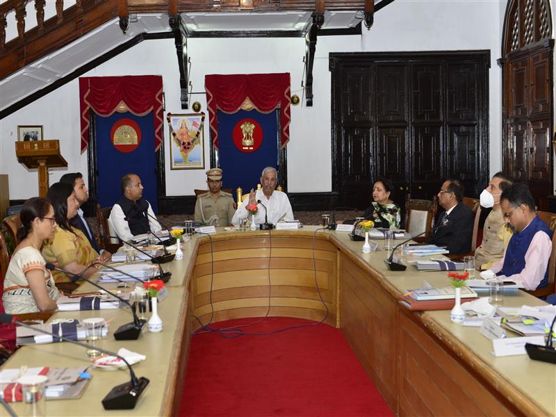 Governor presides over meeting of HP State Child Welfare Council