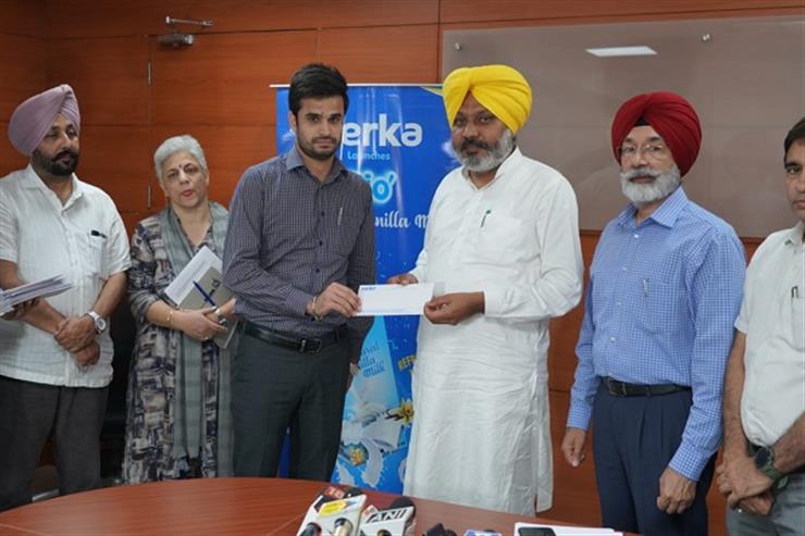 Harpal Singh Cheema hands over appointment letters to 21 Senior Executive of Milkfed