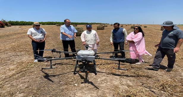 Indian delegation led by Union Agriculture Minister visits Agriculture Research Organisation (ARO)