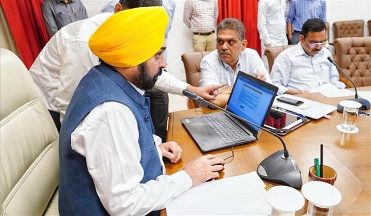 Punjab Cm Launches Unique Dsr Portal To Facilitate Farmers For Opting This Advanced Technology And Verification Of Genuine Beneficiaries
